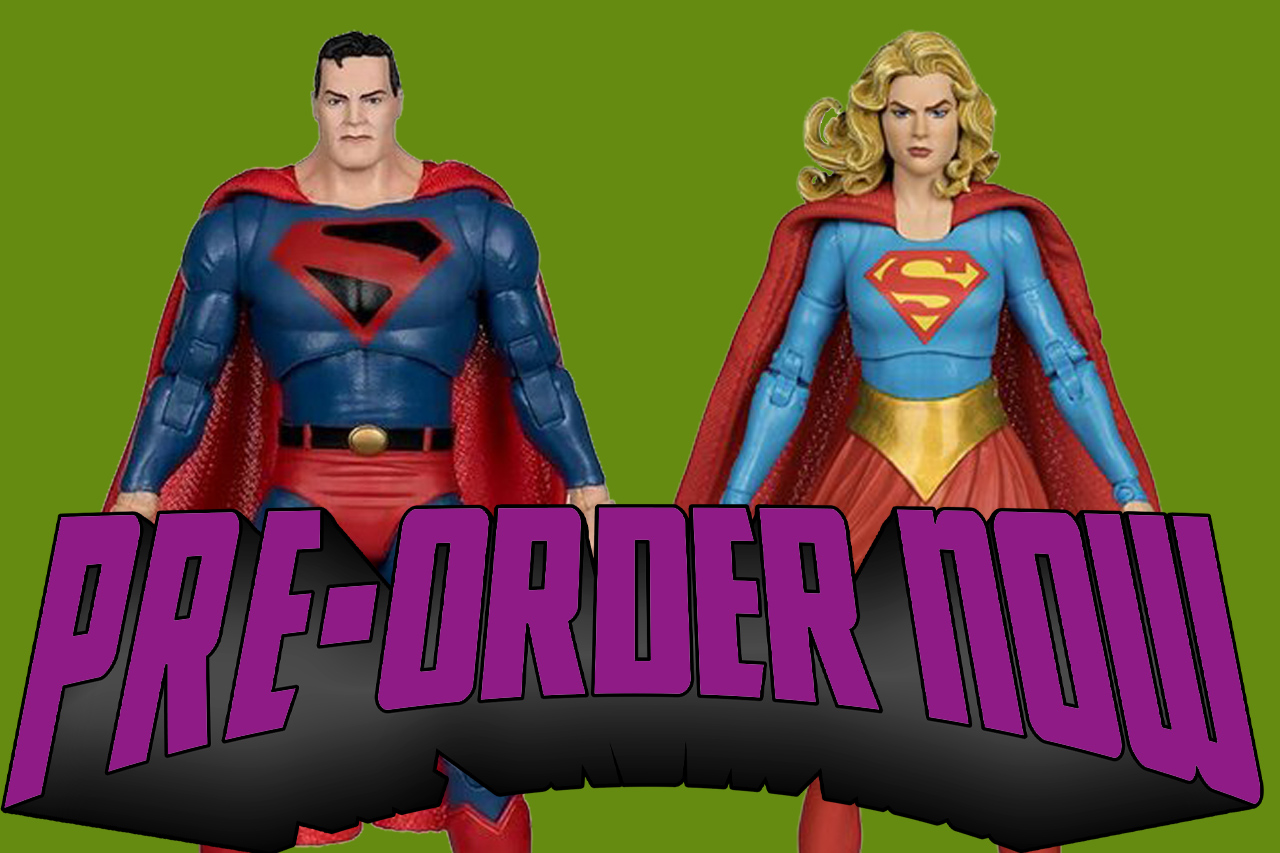 New Page Punchers Supergirl and Superman Up for Pre-Order Now!
