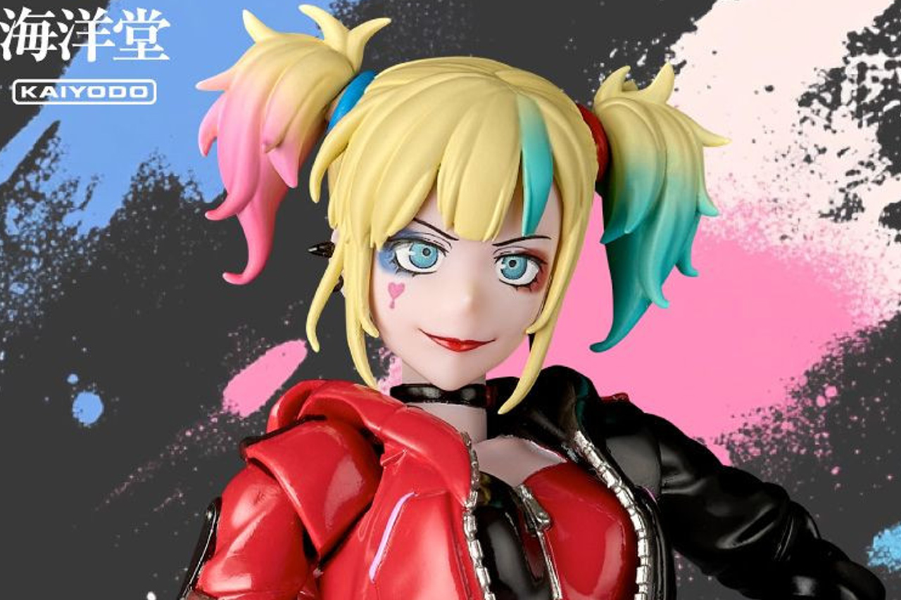 Revoltech DC Suicide Squad Isekai Harley Quinn First Look