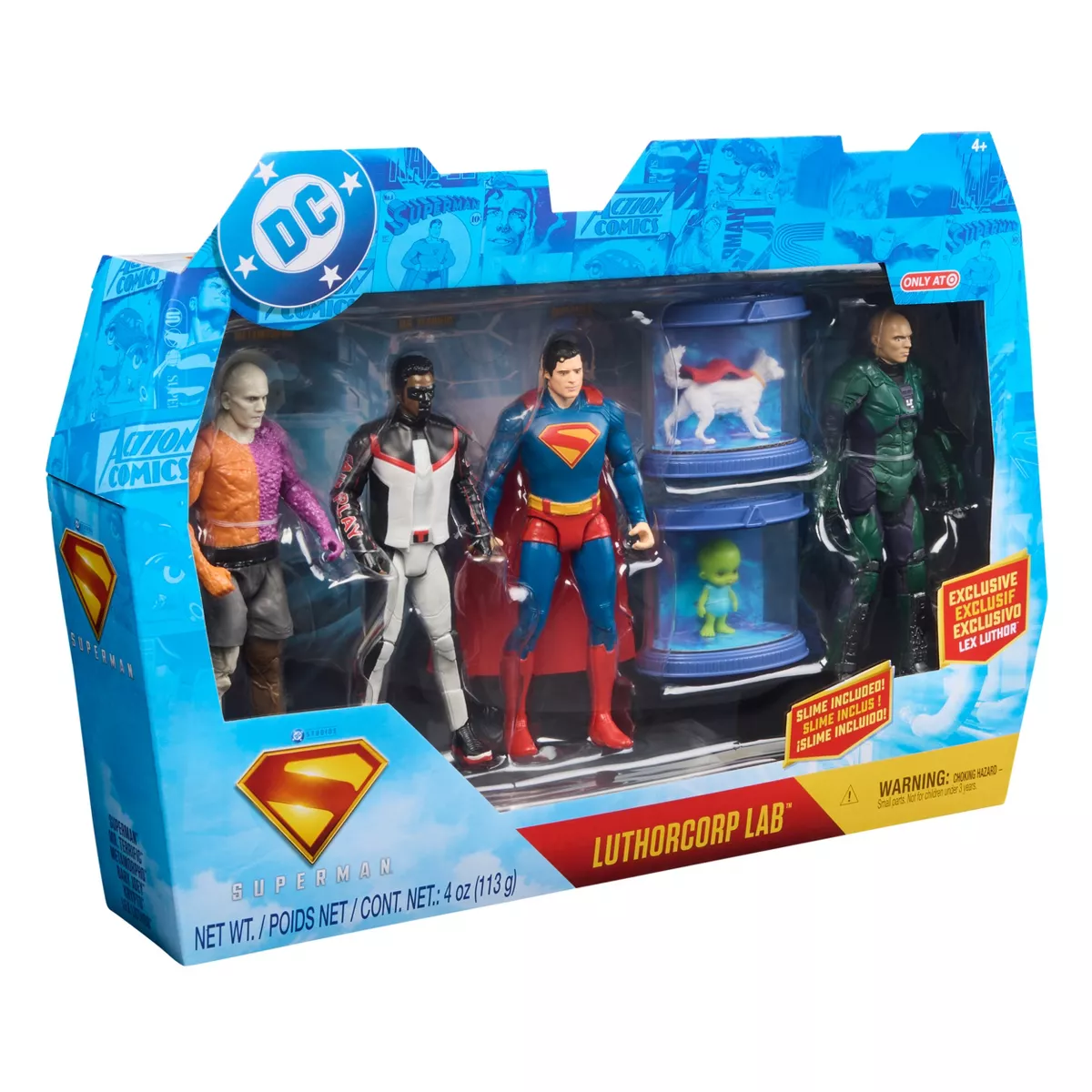 Superman TRGX Action Figure Set Debuts with Stunning 4-Pack Collection