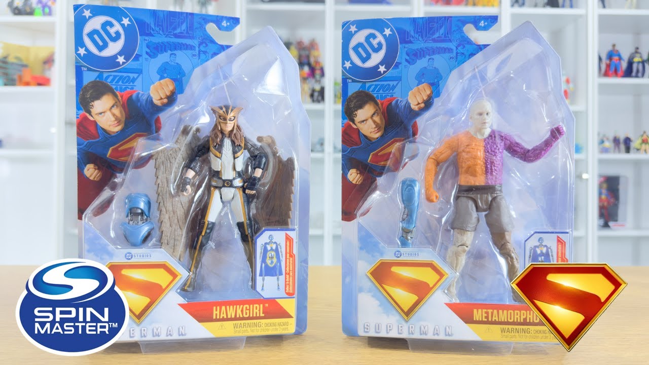 Reviewing the Spin Master Hawkgirl and Metamorpho for Robot #4