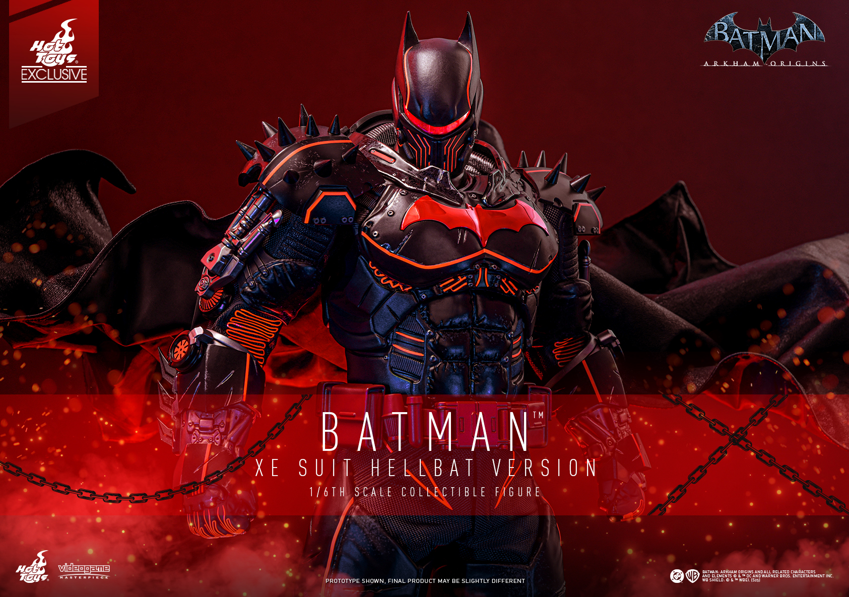 Hot Toys Hellbat Figure Debuts as Exclusive Batman Arkham Origins XE ...
