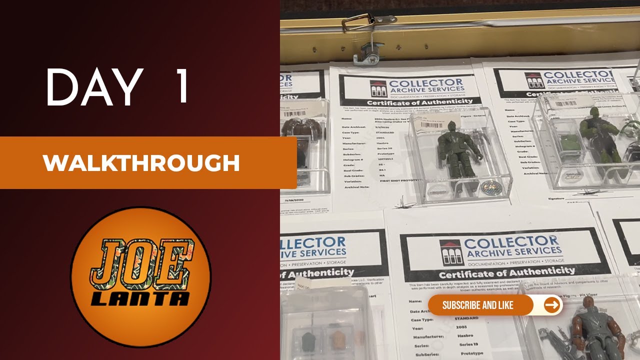 Joelanta 2025 Day 1 Walkthrough – Explore the Toy Convention Floor