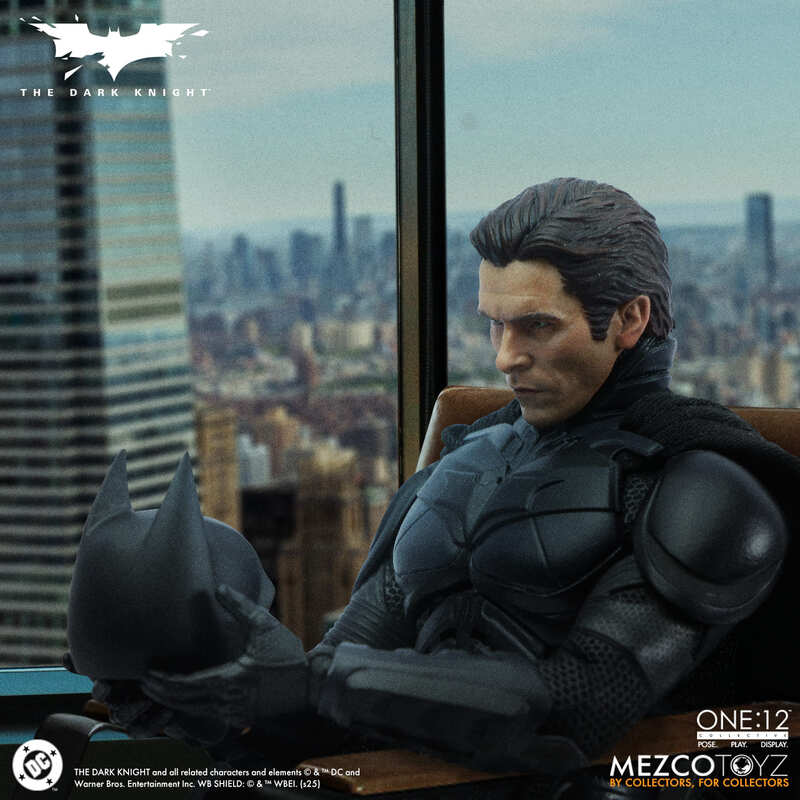 Mezco One:12 Collective The Dark Knight Batman Figure Brings Christian Bale’s Iconic Look to Life