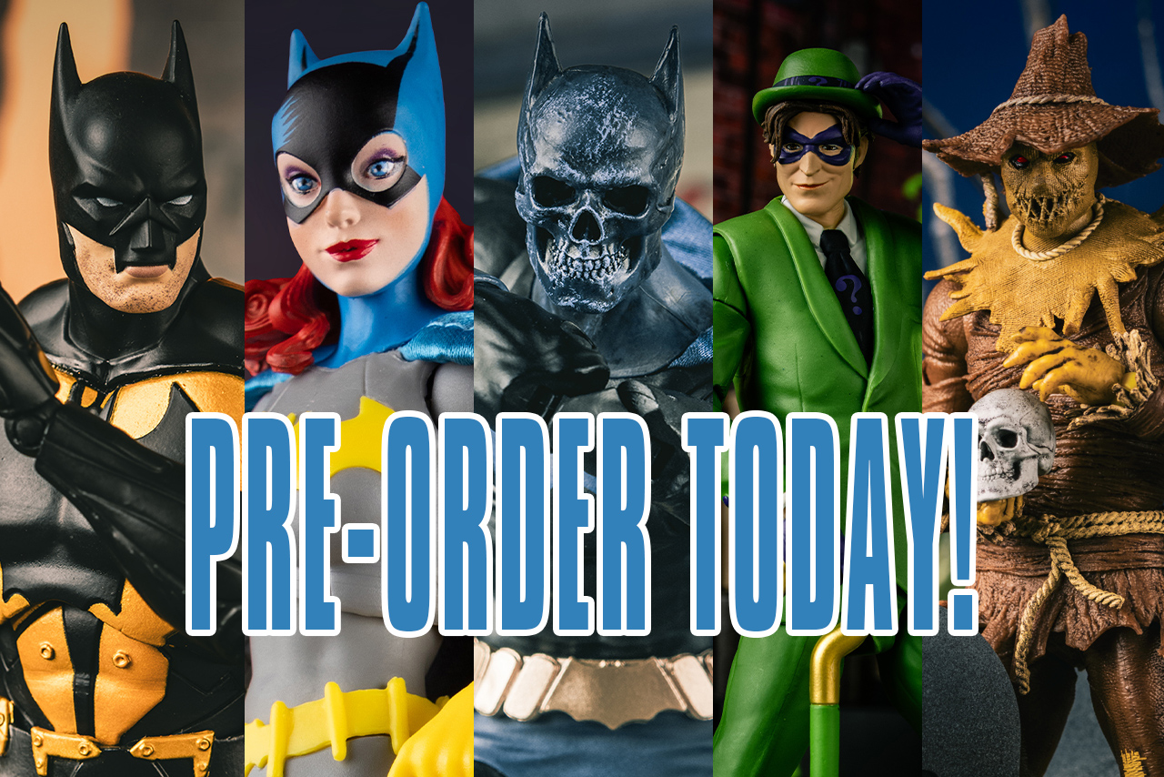 McFarlane Toys Batman Figures Pre-Order Day: Hush Riddler, Scarecrow, Failsafe & More