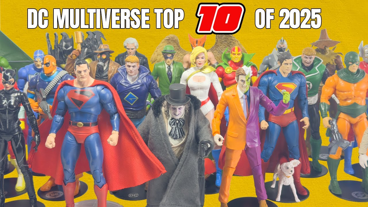 My McFarlane DC Multiverse Top 10 2025 Figures! | DCCollectors