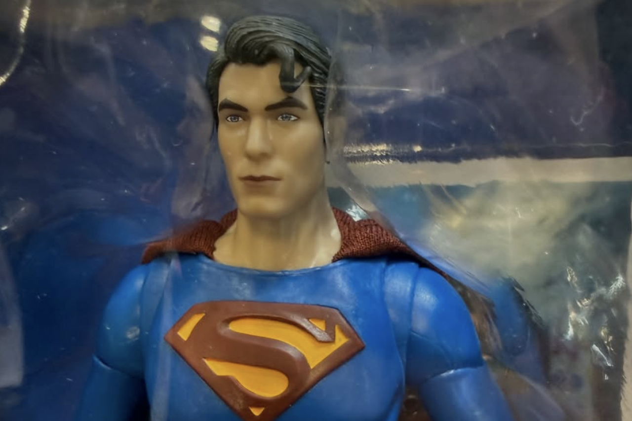 Brandon Routh Superman from McFarlane Toys (Photo courtesy of @robdtoys)