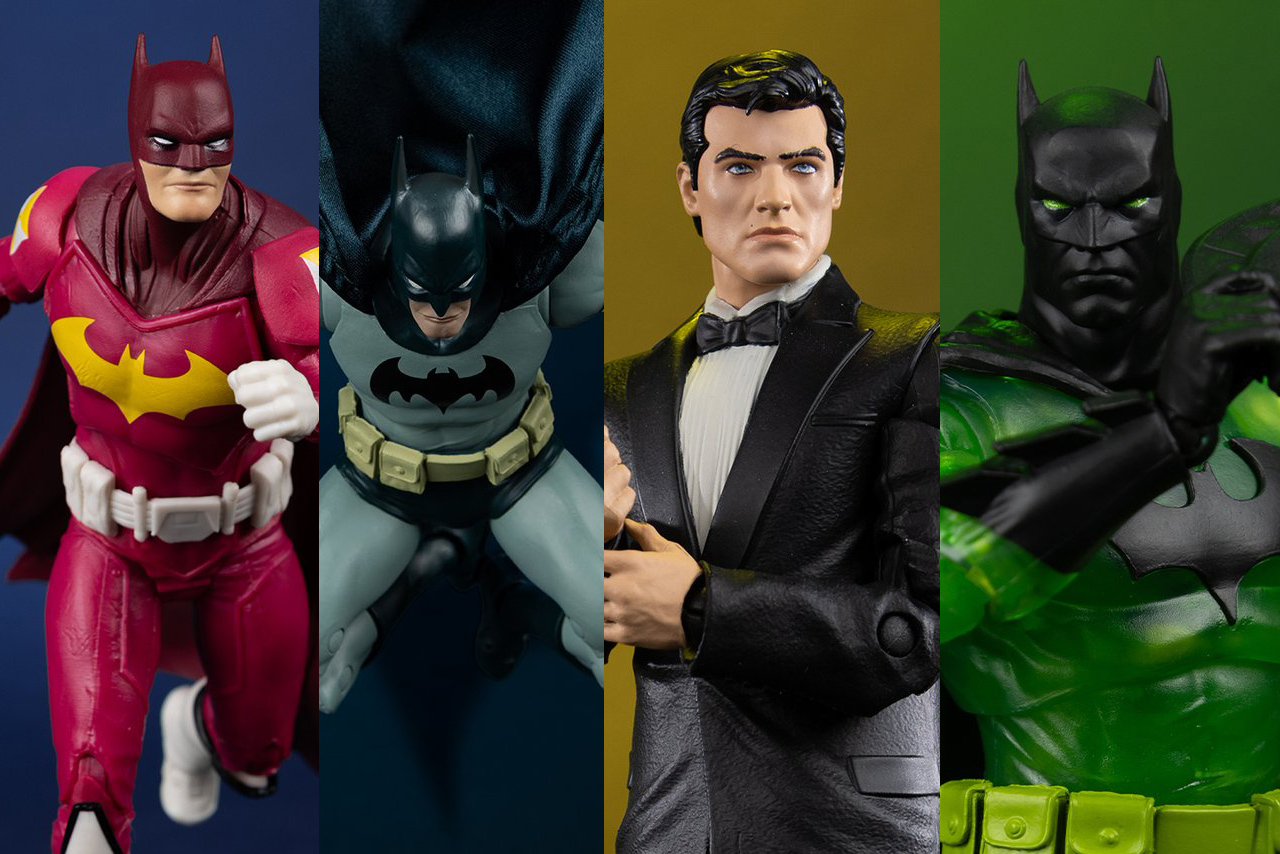 Batman Focused McFarlane Toys Wave Revealed: Four New DC Multiverse Batman Figures Pre-Ordering Tomorrow!